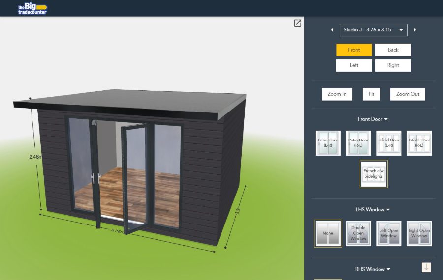 The Big Trade Counter 3D-Konfigurator